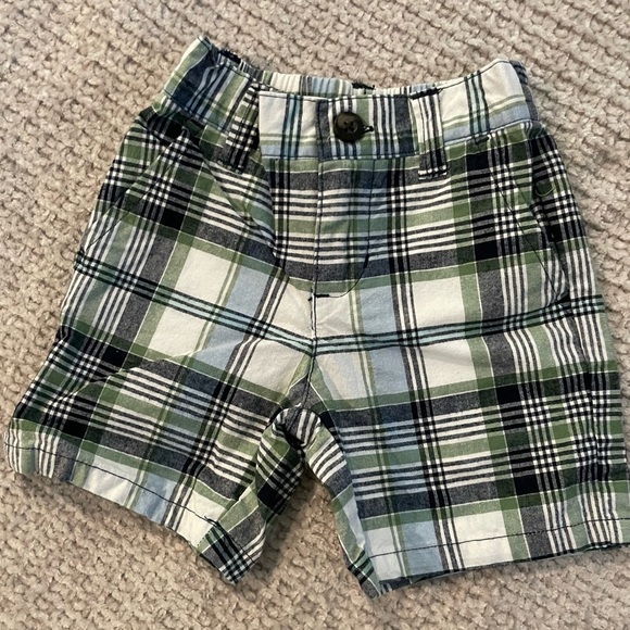 Baby Boy Janie and Jack Plaid Shorts - 2 Pairs - Picture 5 of 11